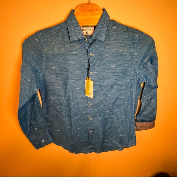 Robert Graham Brixton Classic Fit L/S Shirt Mens Size Large NWT $198